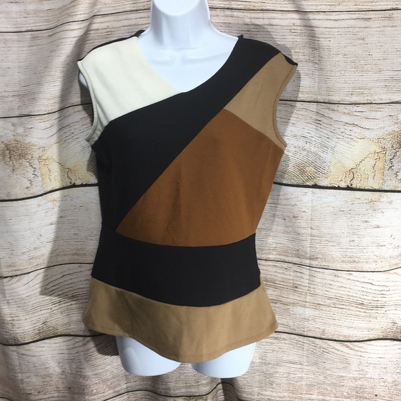 Worthington Tops - Worthington elegant shirt tri block color small